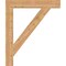 Ekena Millwork Traditional Block Smooth Bracket, Western Red Cedar, 5 1/2"W x 40"D x 48"H BKT06X40X48TRA05SWR - alternate 4